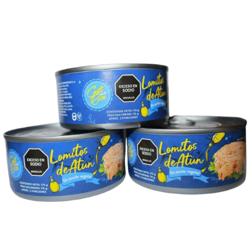 Atún lomitos Costa mas Rica en aceite 175 g